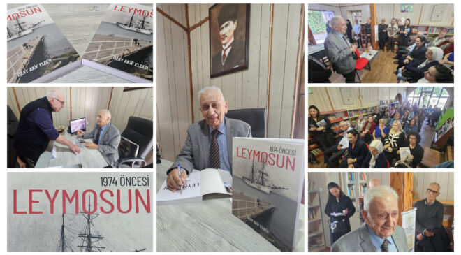 “1974 Öncesi Leymosun” adlı kitabın imza ve tanıtım günü etkinliği Girne’de gerçekleştirildi