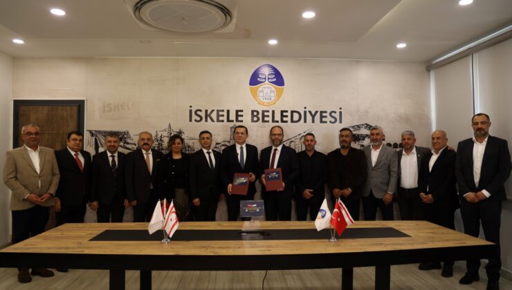 İskele Belediyesi ile Mersin Yenişehir Belediyesi arasında kardeş şehir protokolü imzalandı