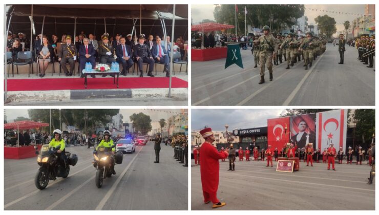 15 Kasım Cumhuriyet Bayramı Gazimağusa’da  törenlerle kutlandı