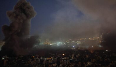 İşgalci İsrail Lübnan’a gün boyu şiddetli hava saldırısı düzenledi