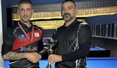 2024-2025 Bilardo Sezonu Büyükler 2. Ayak Şampiyonası’nda Hüseyin Borankan şampiyon oldu