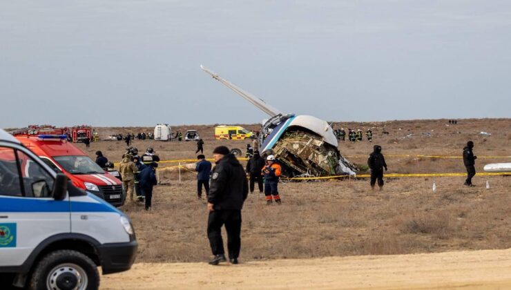 Kazakistan: Aktau’da düşen Azerbaycan Havayolu Şirketi’ne ait uçakta 38 kişi öldü