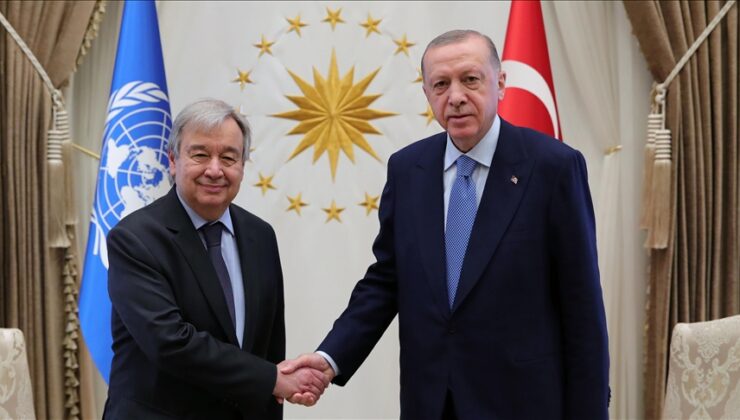 Erdoğan, BM Genel Sekreteri Guterres ile telefonda görüştü