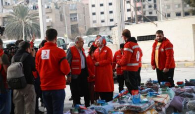 Suriye’nin başkenti Şam’da Türk Kızılay’ı Şam Delegasyonu açıldı