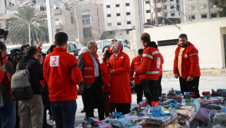 Suriye’nin başkenti Şam’da Türk Kızılay’ı Şam Delegasyonu açıldı