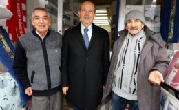 Cumhurbaşkanı Ersin Tatar, Lefkoşa Arasta bölgesini ziyaret etti