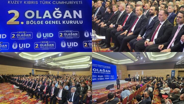 UID KKTC 2. Olağan Bölge Genel Kurulu yapıldı