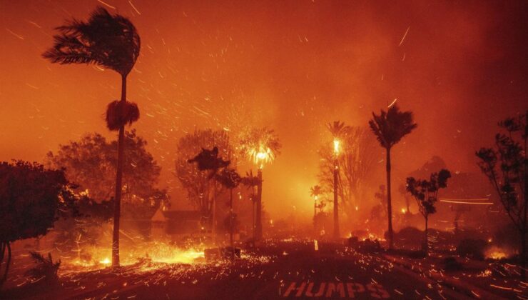 Los Angeles’ta ölü sayısı 25 oldu: Alev hortumu tehlikesi var