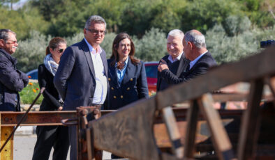 Erhürman, Lefke Belediyesi’nin projelerini yerinde inceledi