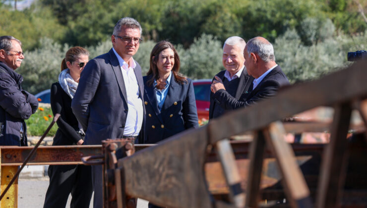 Erhürman, Lefke Belediyesi’nin projelerini yerinde inceledi