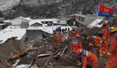 Çin’de heyelan faciası: 10 ev toprak altında kaldı, 30 kişi kayıp