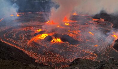 Kilauea Yanardağı yeniden lav püskürttü