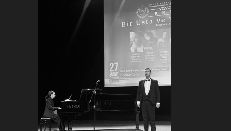 “Bir Usta ve Türk Ezgileri” isimli konser Gazimağusa’da seyirciyle buluştu