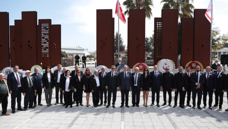 Baf direnişi ve şehitler törenle anıldı…Gazi Baf Şehitler Anıtı’nın açılışı yapıldı