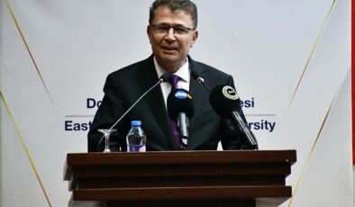 TDK Başkanı Prof. Dr. Mert, DAÜ’de konferans verdi