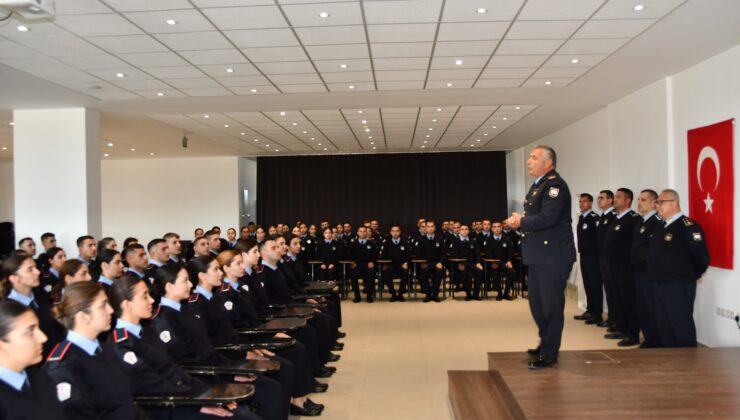 Polis memuru aday adayları temel eğitimlerine başladı